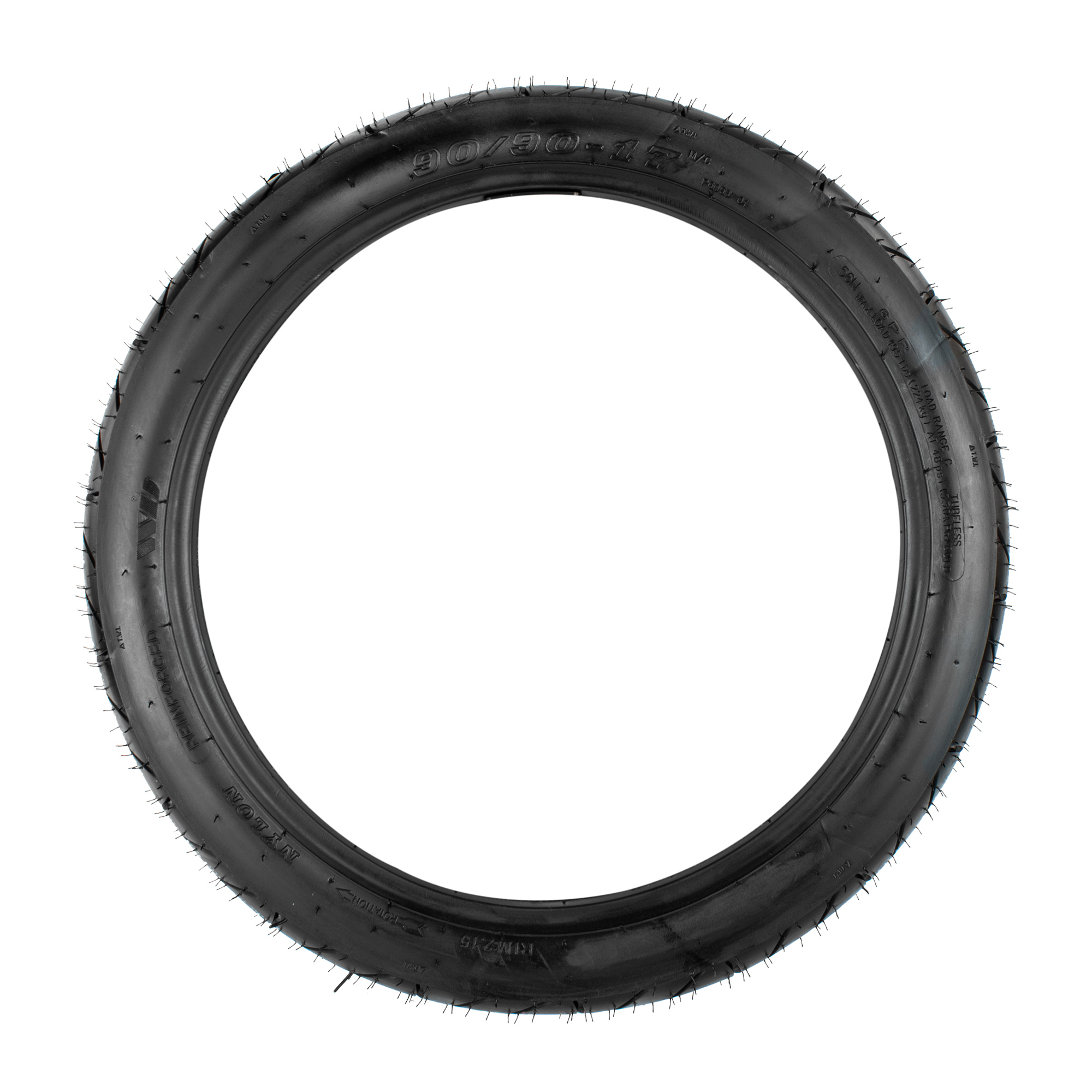 Foto 3 pulgar | Llanta Para Moto 90/90r17 56h 6pr Tubeless Motometa P6050