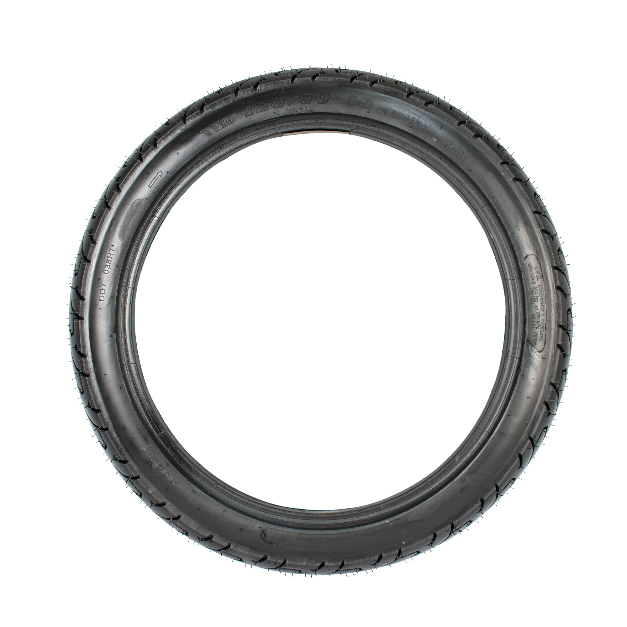 Foto 3 pulgar | Llanta para Moto Motometa P228 120/90-18 71m 6pr Tubeless