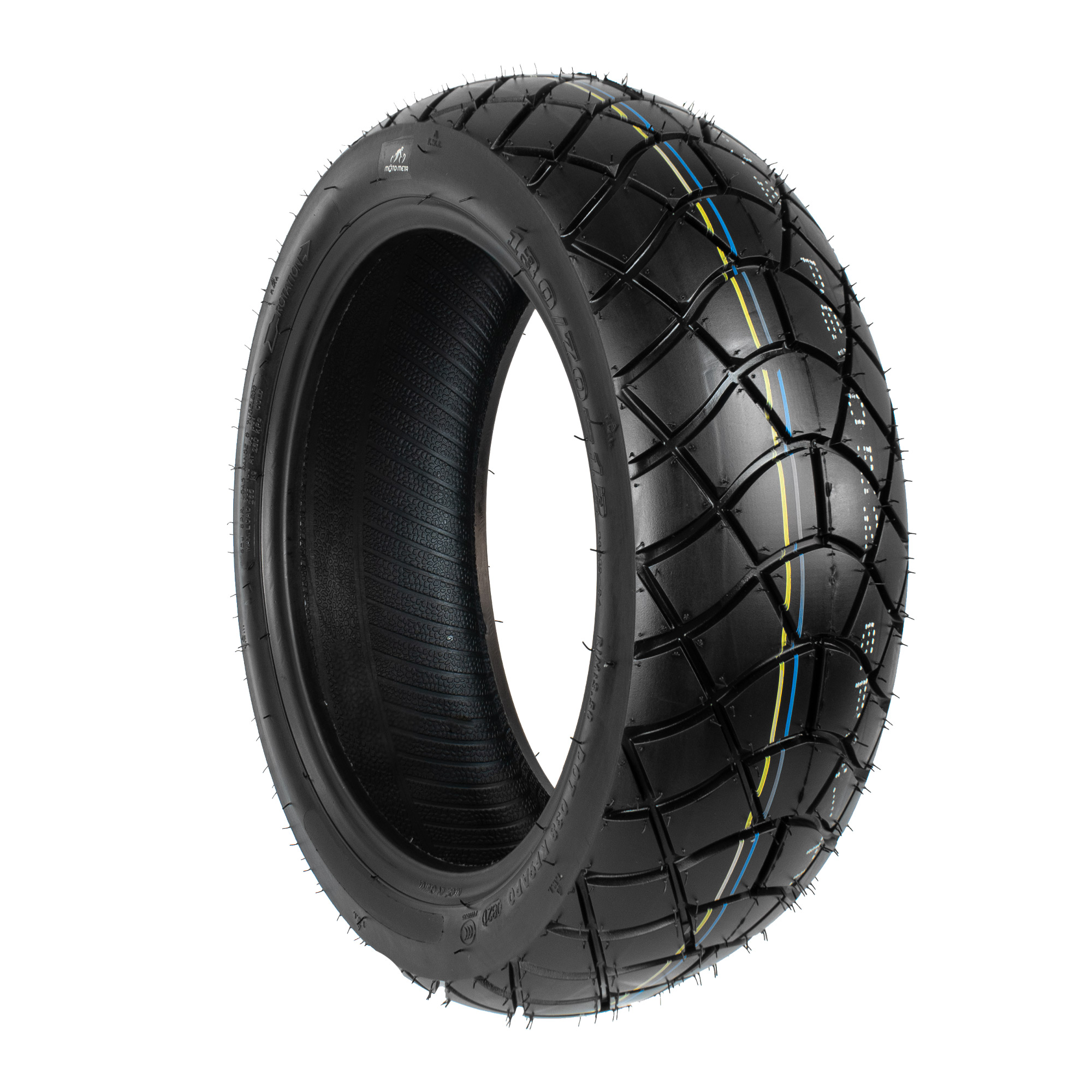 Foto 2 pulgar | Llanta Motometa P6052 para Moto 130/70-12 62j 6pr Tubeless