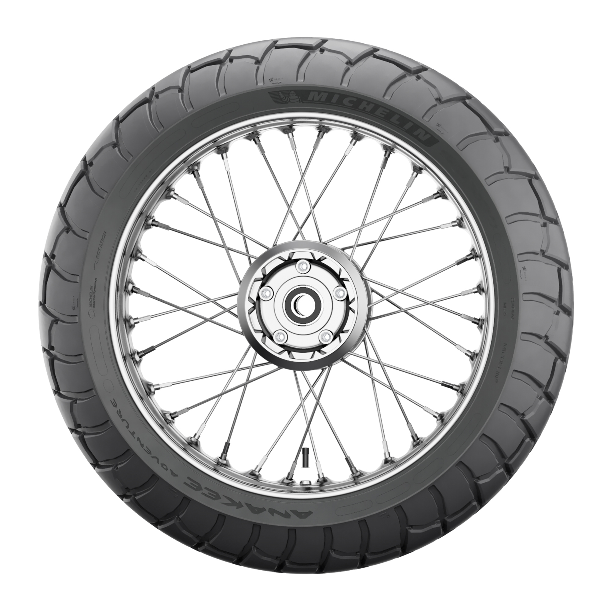 Foto 4 pulgar | Llanta para Motocicleta Michelin Anakee Adventure 110/80-19 R TL