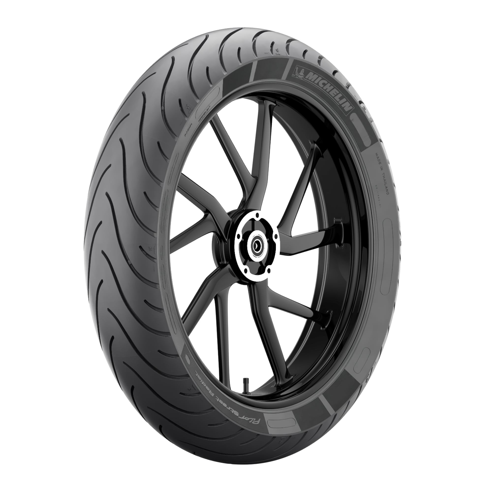 Llanta para Moto Michelin Pilot Street Radial 180/55ZR17 73W $3,928