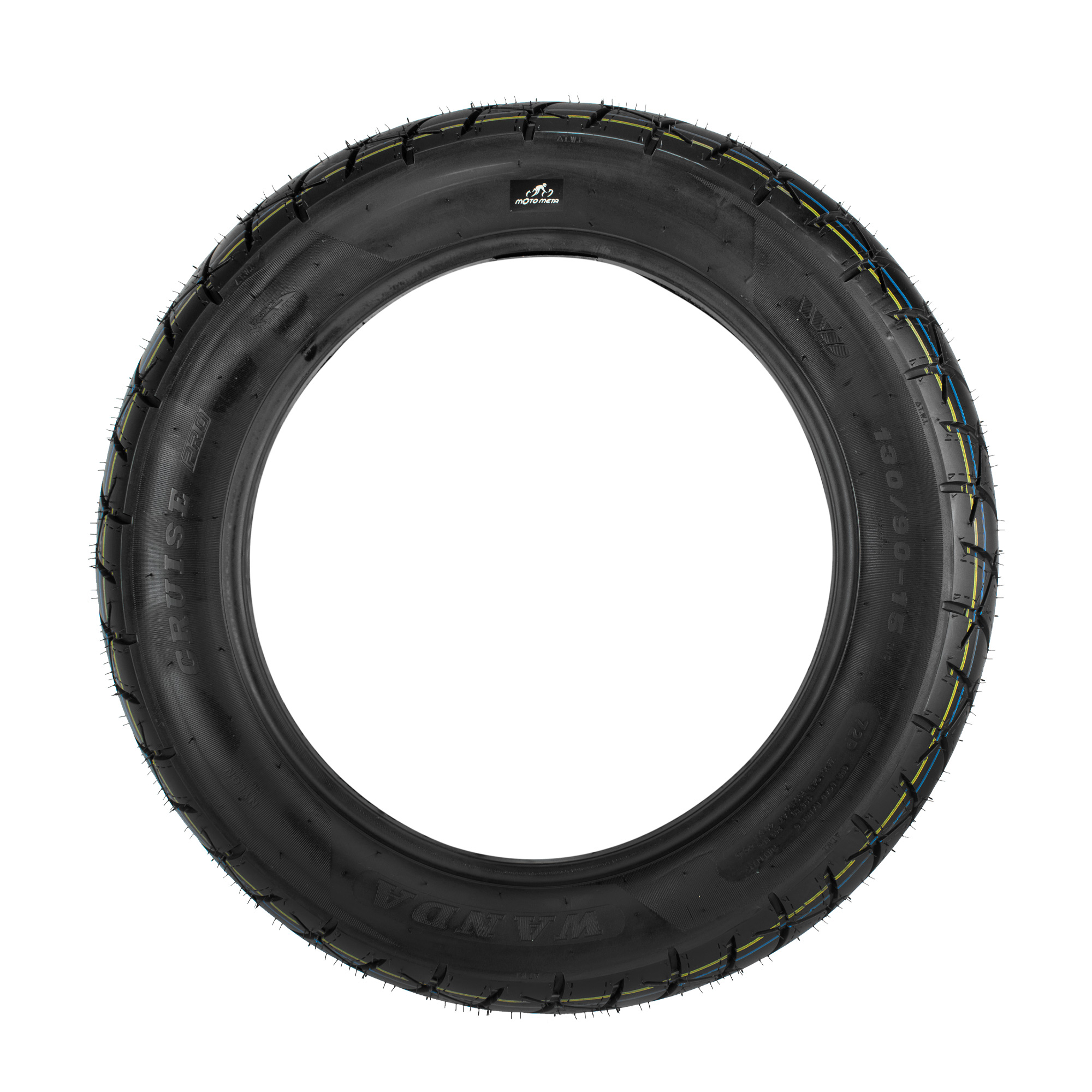 Foto 2 | Llanta para Moto Motometa P6229 130/90-15 Tubeless 72P