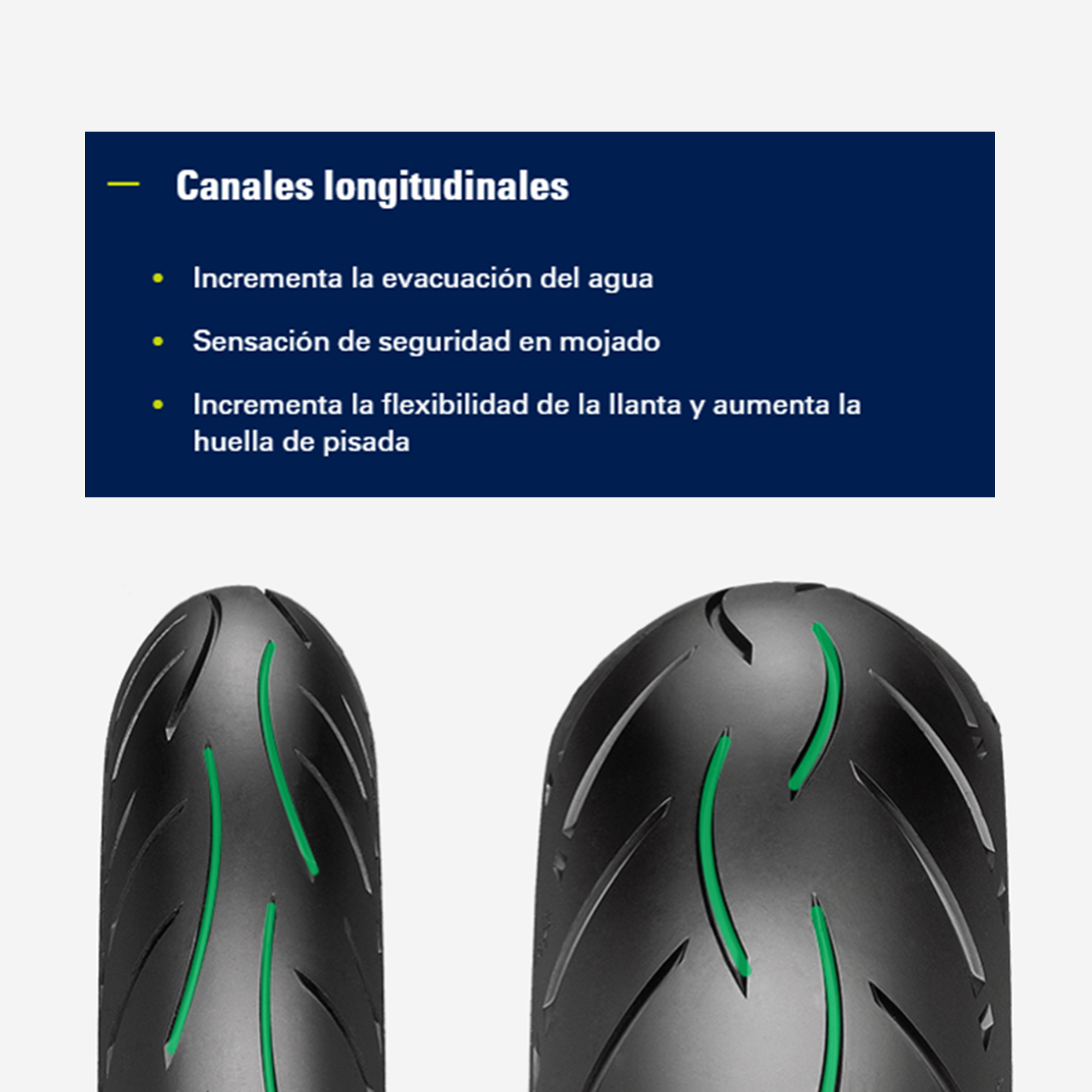 Foto 5 pulgar | Llanta para Moto Metzeler Sportec M5 120/70-17 Tubeless 58W