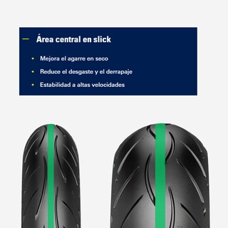 Foto 6 | Llanta para Moto Metzeler Sportec M5 120/70-17 Tubeless 58W