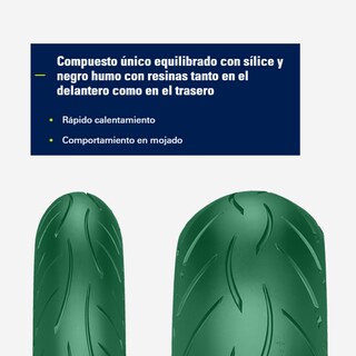 Foto 7 | Llanta para Moto Metzeler Sportec M5 120/70-17 Tubeless 58W