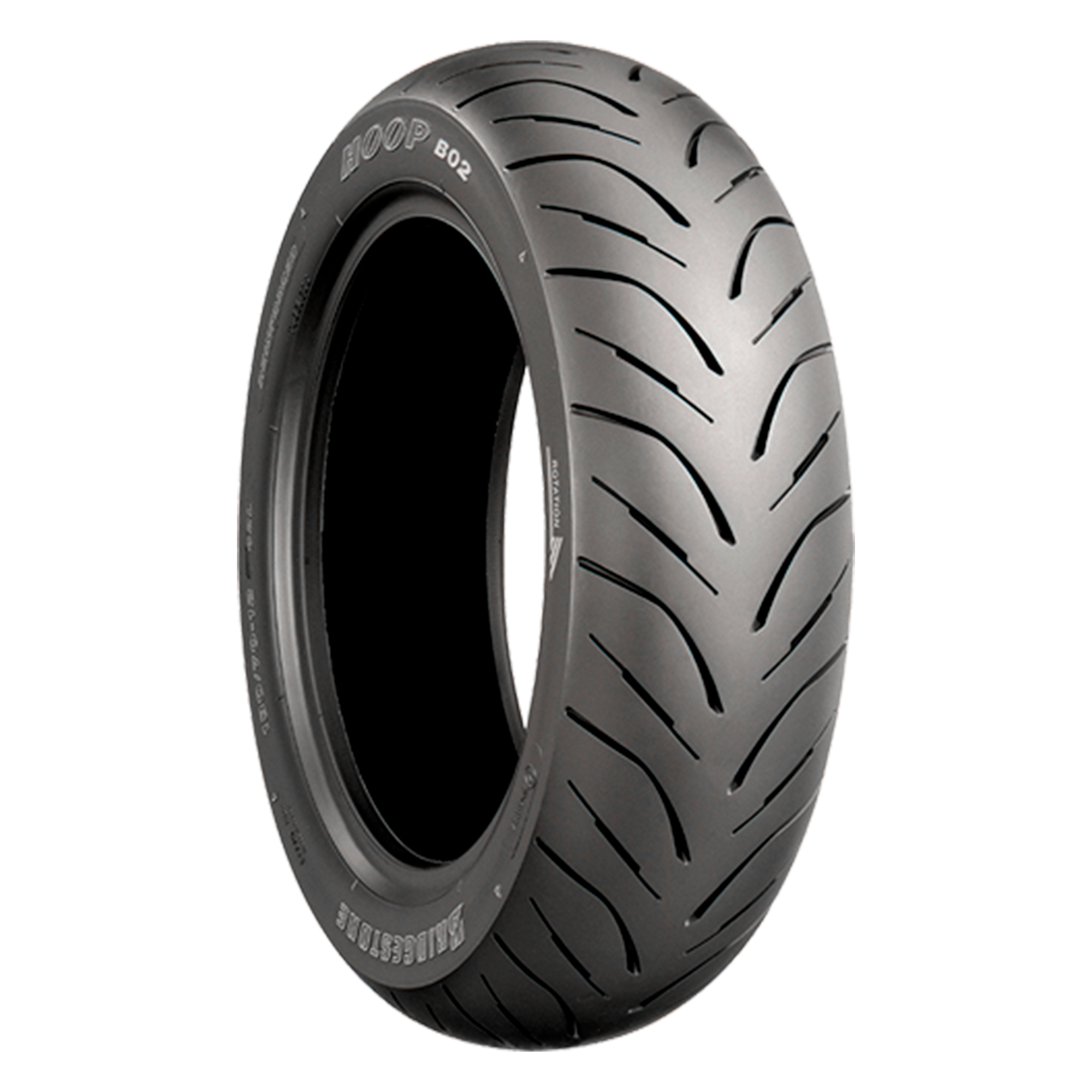 Foto 2 pulgar | Llanta para Moto Bridgestone Hoop B02 130/60-13 Tubeless 53L