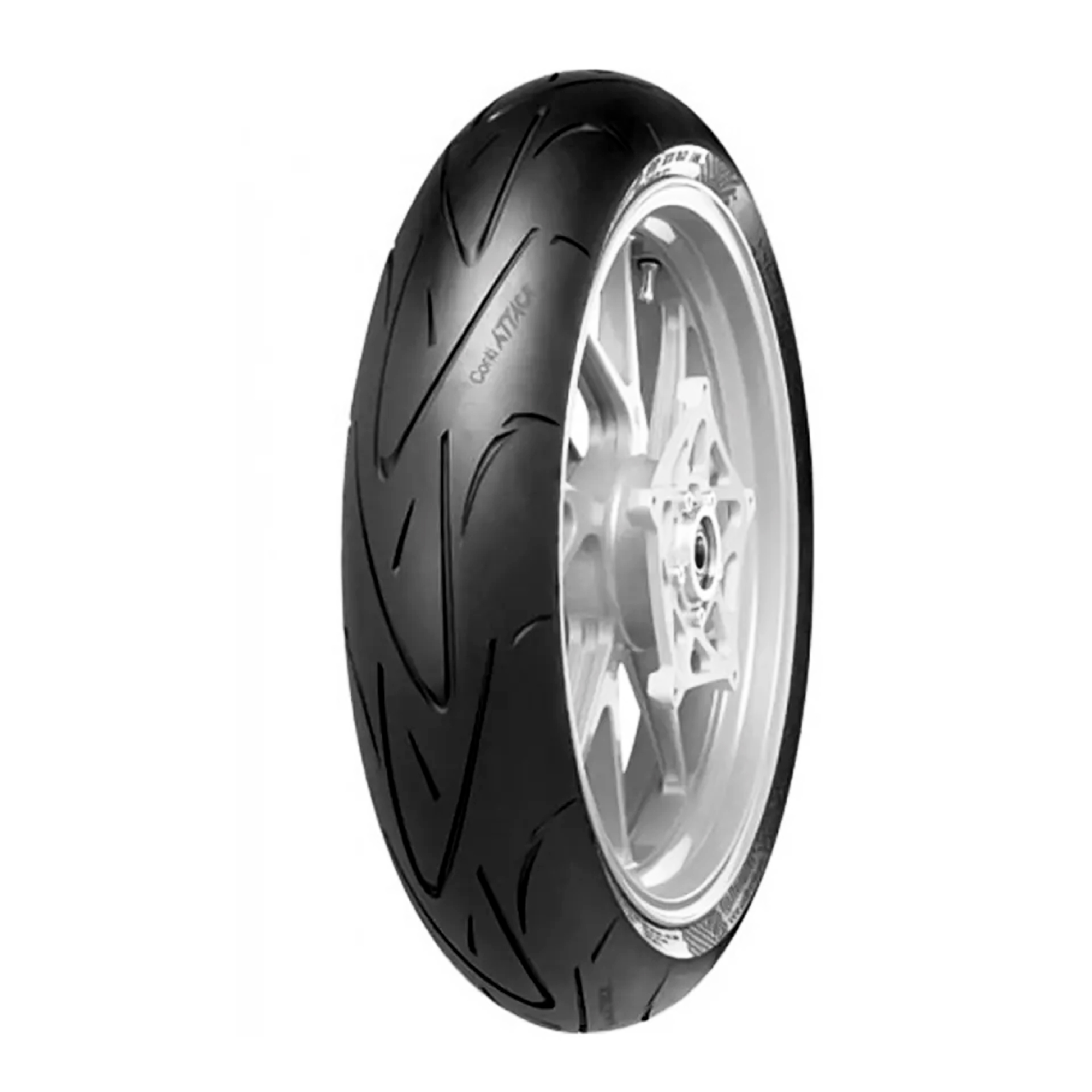 Foto 2 pulgar | Llanta 120/70-r17 Para Moto Tubeless 58w Sport Attack Continental