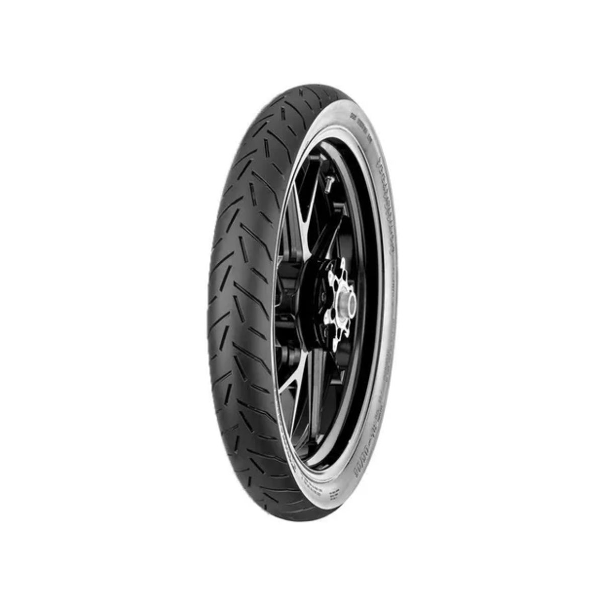 Llanta para Moto 2.50-17 Continental ContiStreet 43p Tl  Rf Negra