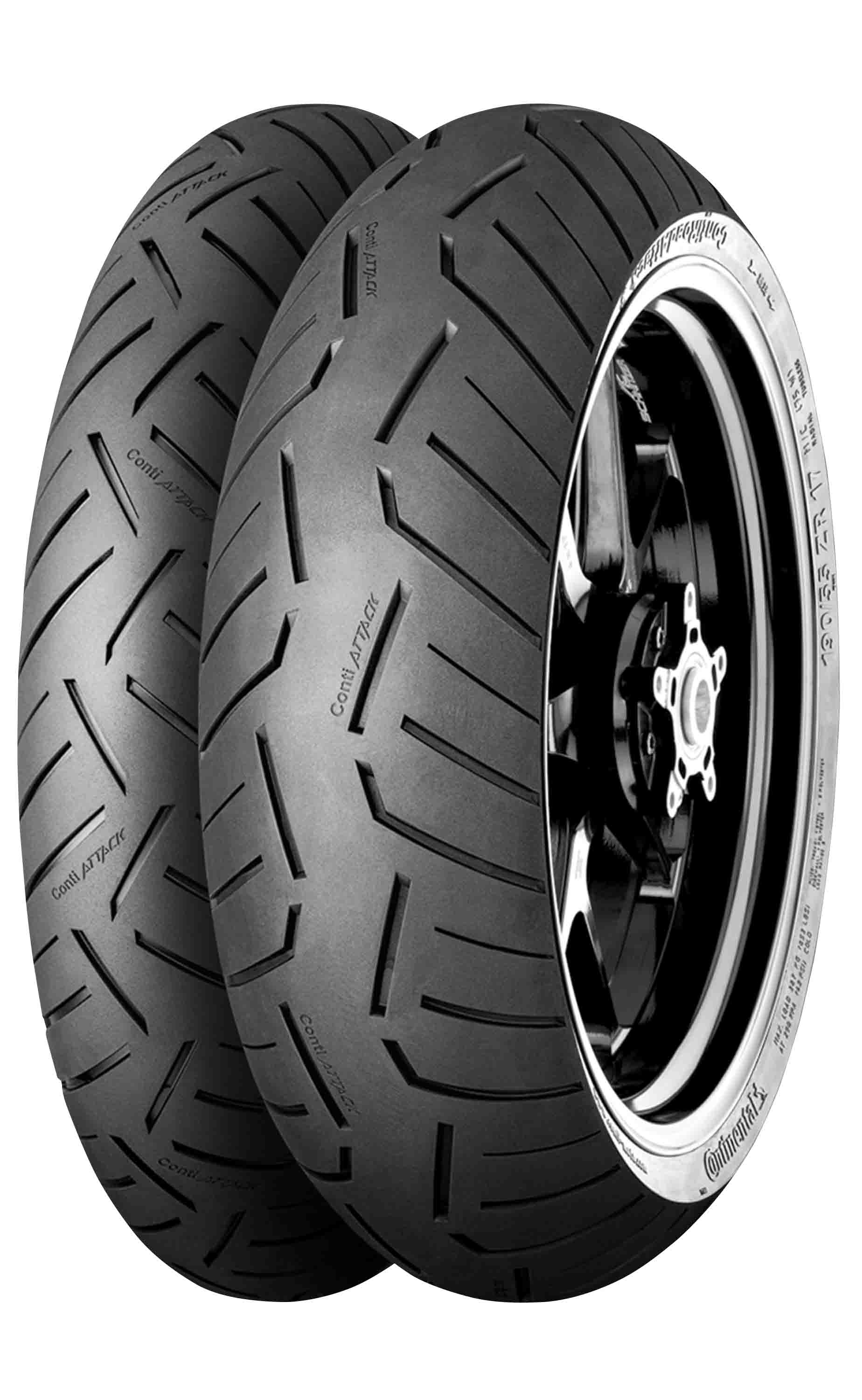 Foto 2 pulgar | Llanta Continental 120/70zr18 Contiroad Attack 3 59w Tl