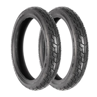 Foto 1 | Set De Llantas Para Motocicleta Wanda 90/90-18 Tubeless 57r P822 Color Negro