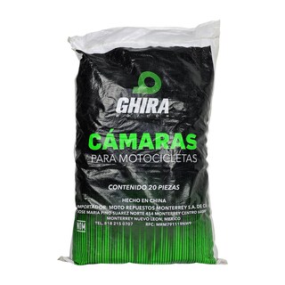 Foto 1 | Cámaras Ghira para Llanta de Moto 2.75/3.00-18 TR4 20 Piezas