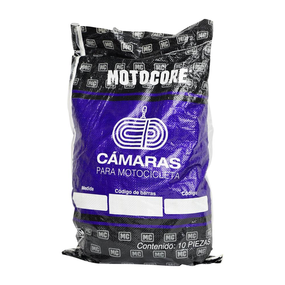 Cámaras Motocore para Llanta de Moto 110/90-17 TR4 10 Piezas