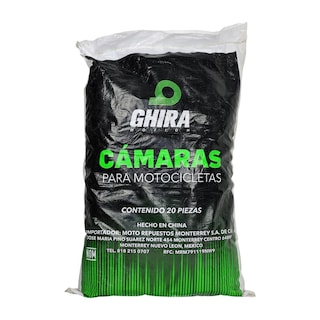 Foto 1 | Cámaras Ghira para Llanta de Moto 130/60-13 TR87 20 Piezas
