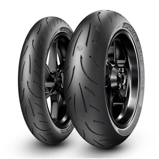 Foto 1 | Set de Llantas para Moto Metzeler 110/70-17 150/70-17 Sportec color Negro