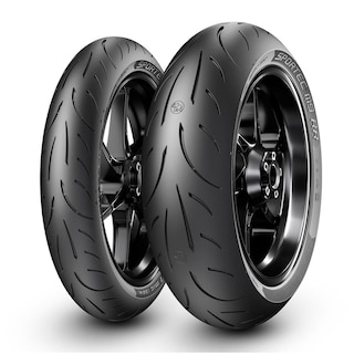 Foto 1 | Set de Llantas para Moto 110/70-17 140/70-17 Sportec Metzeler