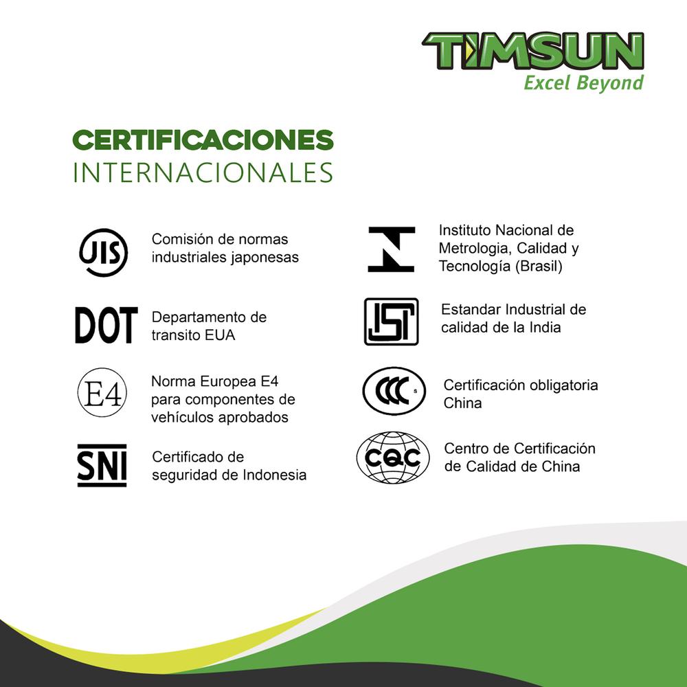 Foto 3 pulgar | Llanta Tubeless para Moto Timsun 100/80-17 Ts-659a color Negro