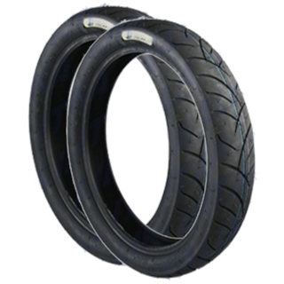 Foto 1 | 2 Llantas Italika Original City Road 110/80-17 F15010206 150 Z