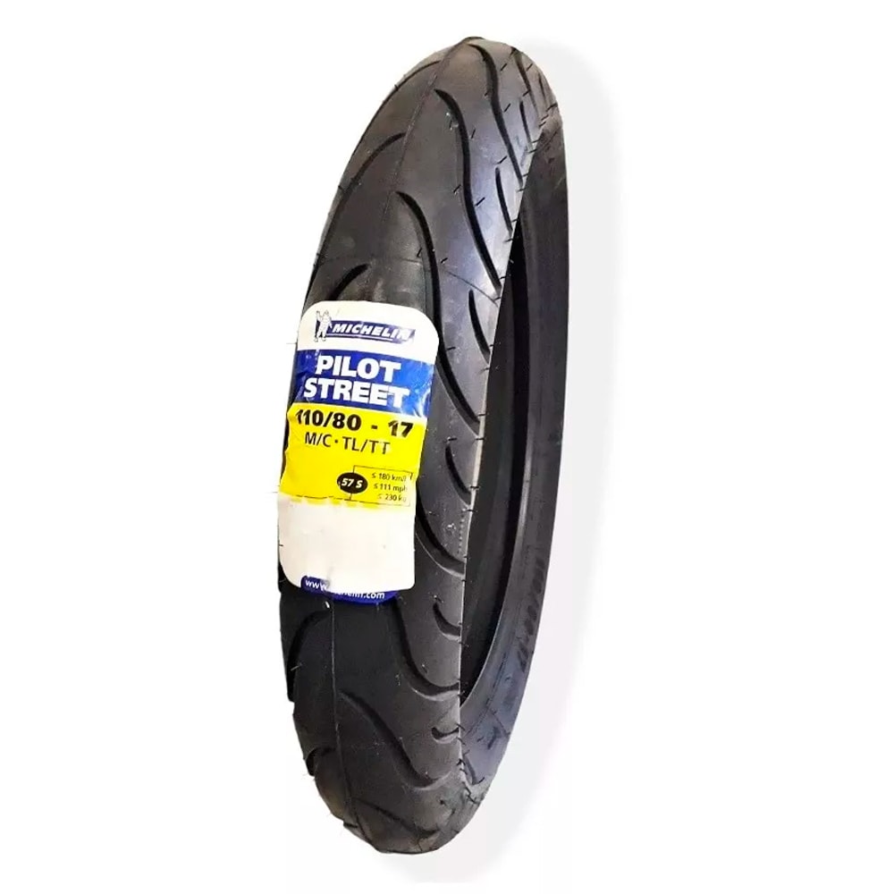 Llanta Michelin Pilot Street 110/80-17 57s Uso Sin Cámara $1,662