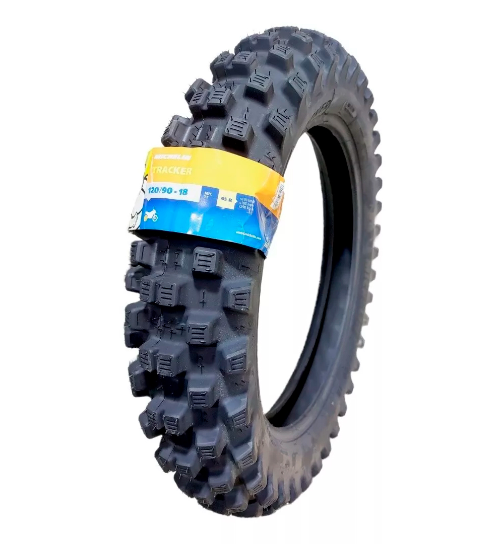 Llanta Michelin Tracker 120/90-18 65r Cross Uso Con Cámara