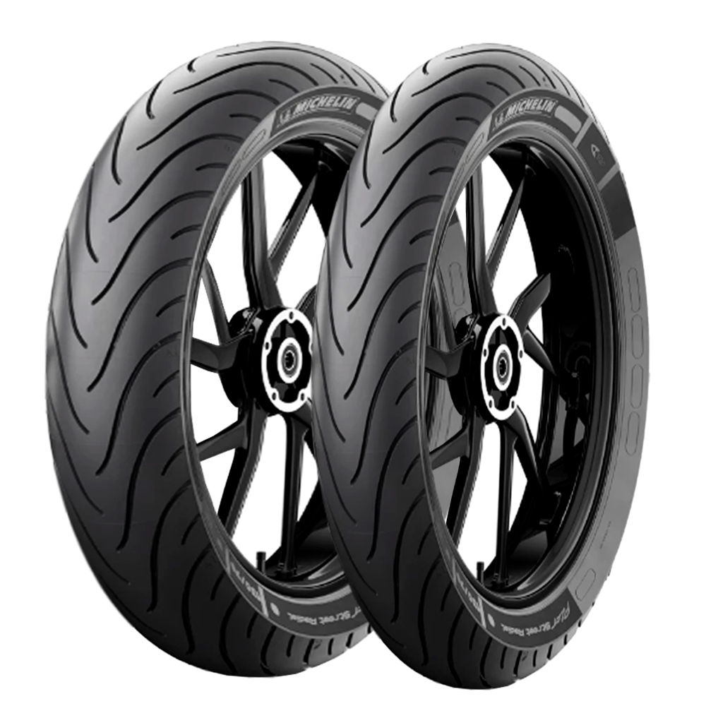 Llantas Michelin Pilot Street Radial 160/60zr 17 + 120/70zr 17 Tl