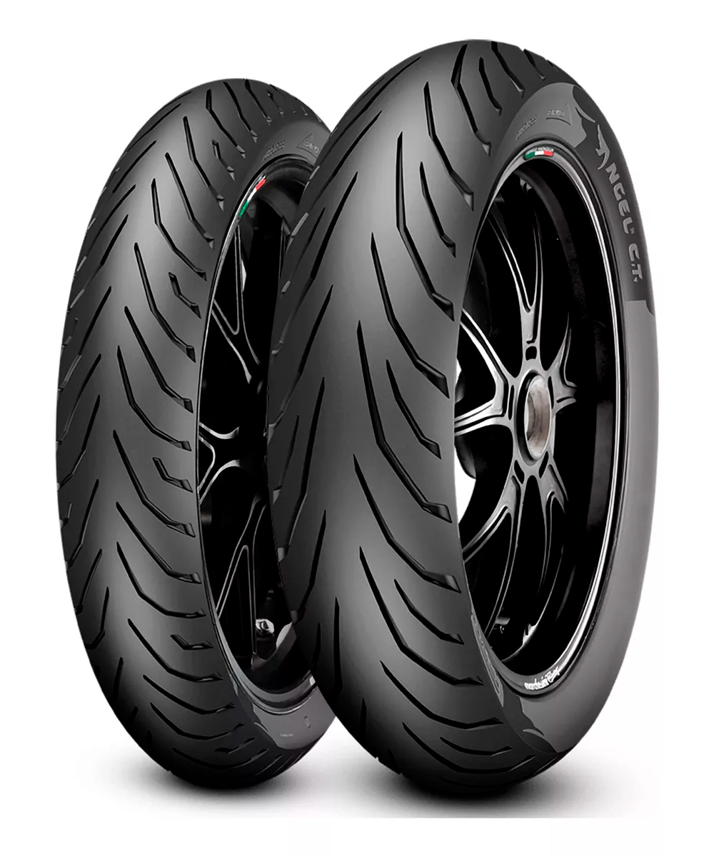 Foto 2 pulgar | Llantas Pirelli Angel City 140/70-17 + 110/70-17 Uso Sin Cámara