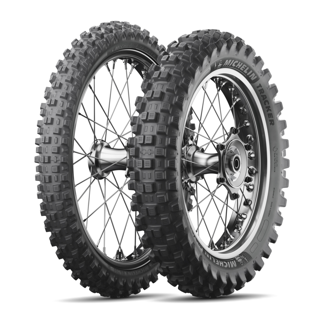 Llantas Michelin Tracker 120/90-18 + 80/100-21 Usan Cámara