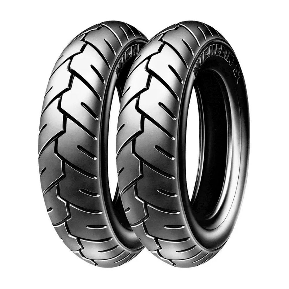 2 Llantas Michelin S1 3.50-10 59j Uso Sin Cámara $1,903