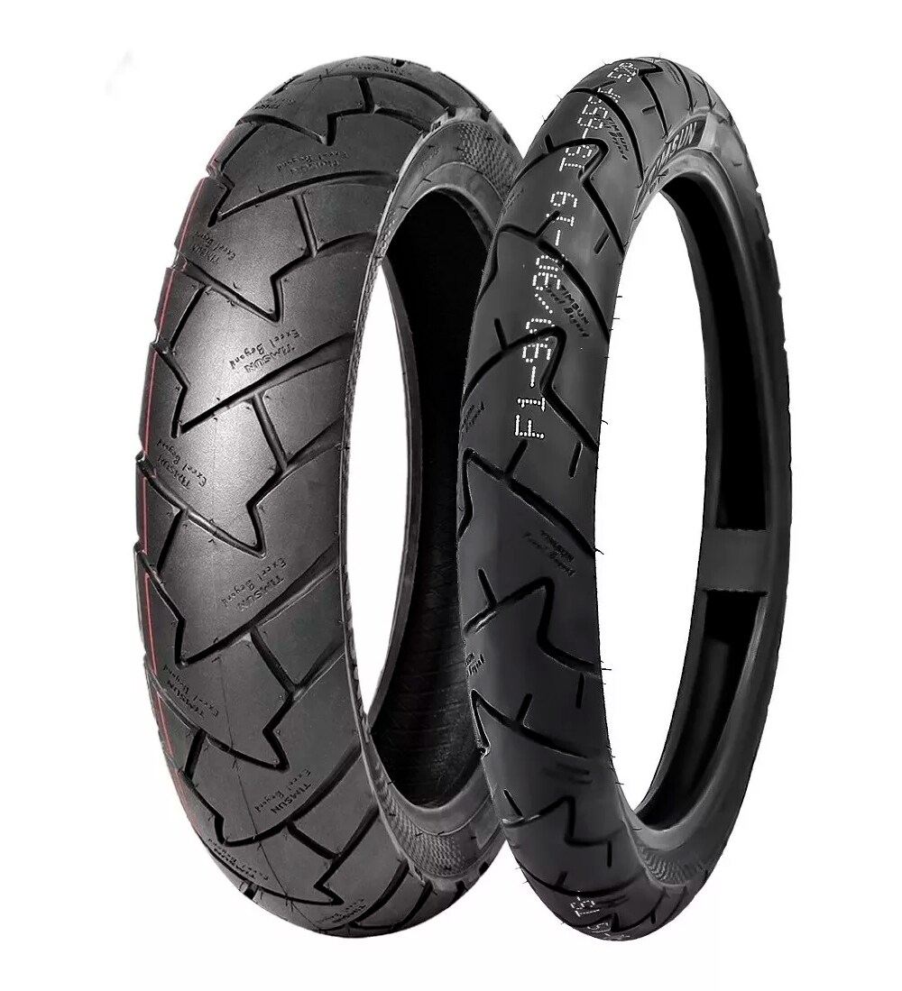 Llantas Timsun Ts-659 110/90-17 + 90/90-19 Uso Sin Cámara $2,746