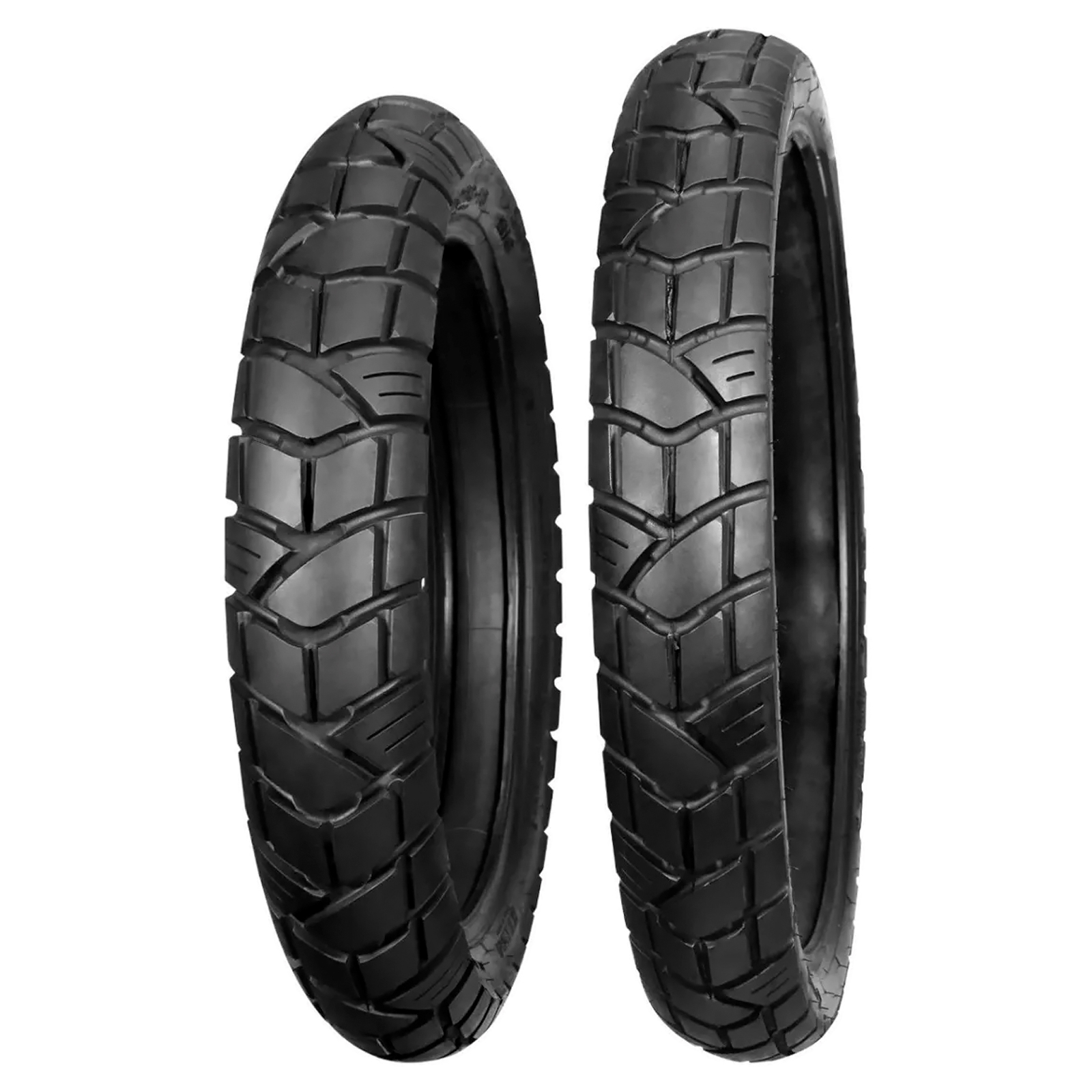 Llantas Kenda K6309 Stone 120/80-18 + 90/90-21 Usan Cámara