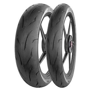 Foto 1 | Llantas Deli Tire Slash 140/70-17 + 110/70-17 Uso Sin Cámara