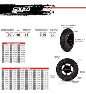 Foto 2 | Llantas Sayto Pg97e 130/70-17 68p + 110/80-17 62p Sport Ns200 N250 Tornado Uso Sin Cámara