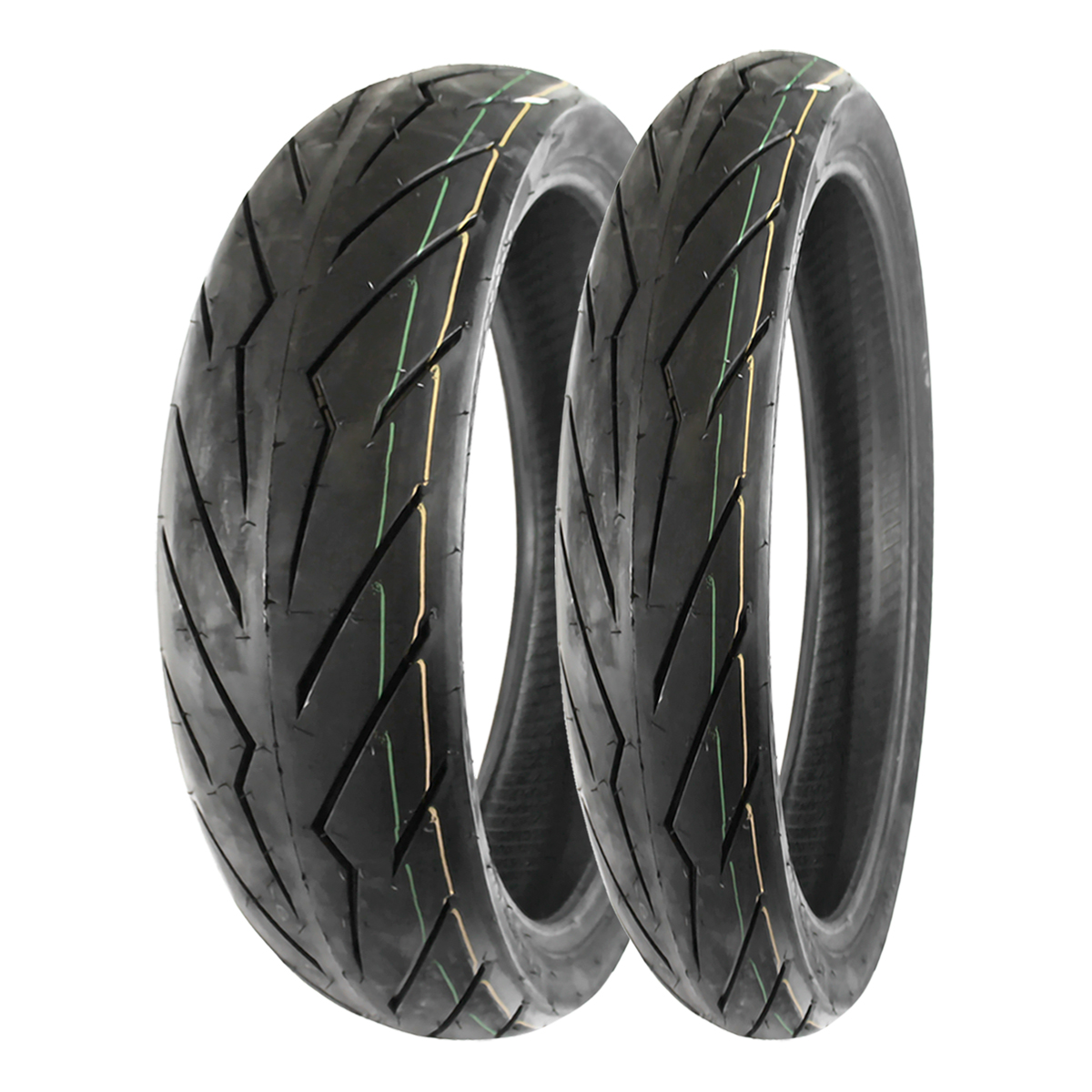 Llantas Sayto Pg97e 130/70-17 68p + 100/80-17 58p Sport Ns200 N250 Tornado Uso Sin Cámara