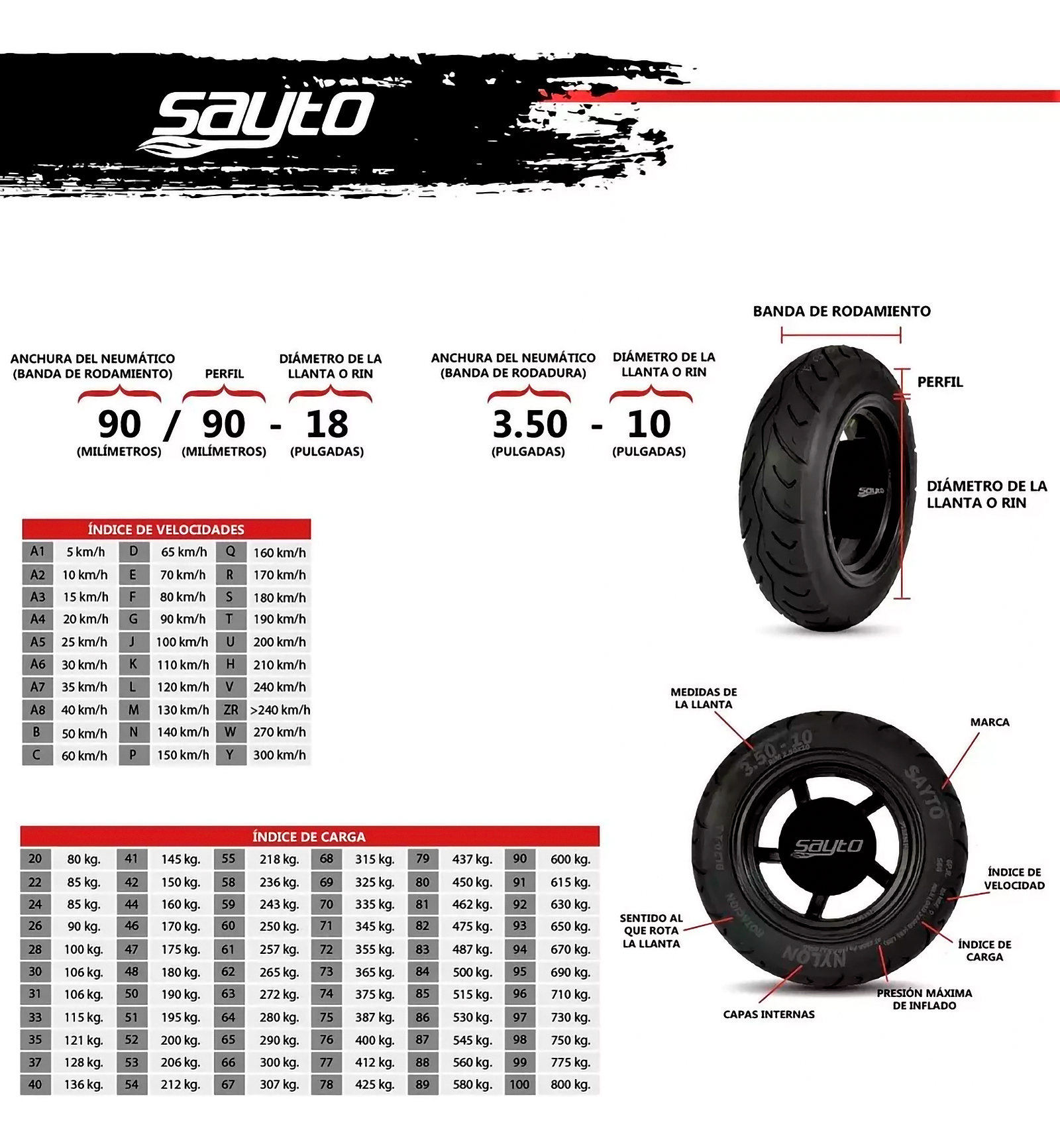 Foto 3 pulgar | Llantas Sayto Pg97e 130/70-17 68p + 100/80-17 58p Sport Ns200 N250 Tornado Uso Sin Cámara