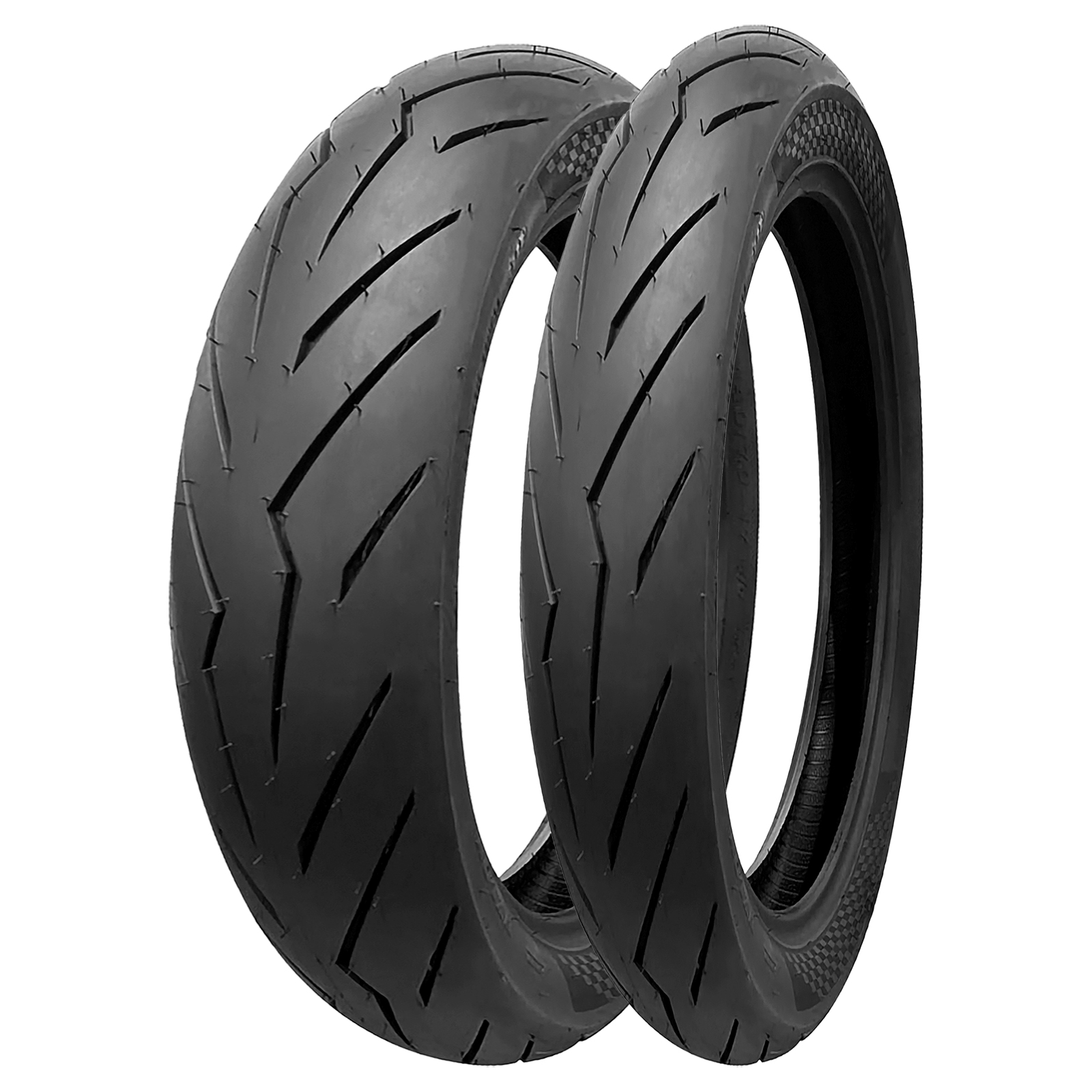 Llantas Promoto Platino Pg97e 140/70-17 72p + 100/80-17 58p 8pr Uso Sin Cámara