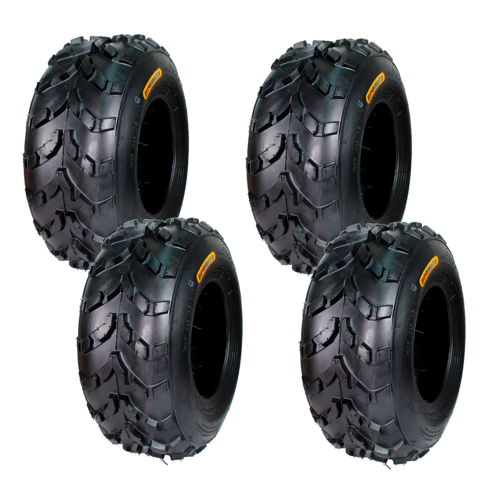 4 Llantas Promoto Fb110 Mini Atv 145/70-6 Uso Sin Cámara $1,336