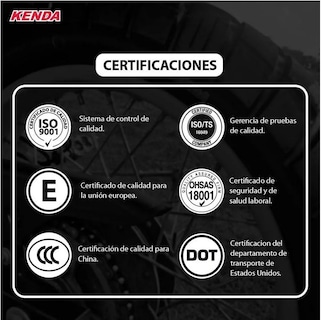 Foto 2 | Llanta Kenda K761 3.00-17 45p Dot Uso Con Cámara