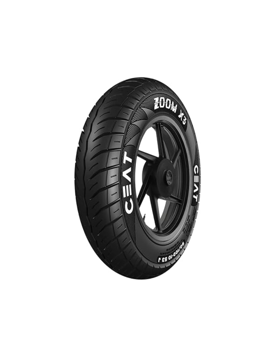 Llanta 100/80-12 Ceat Zoom X3 56L F TL