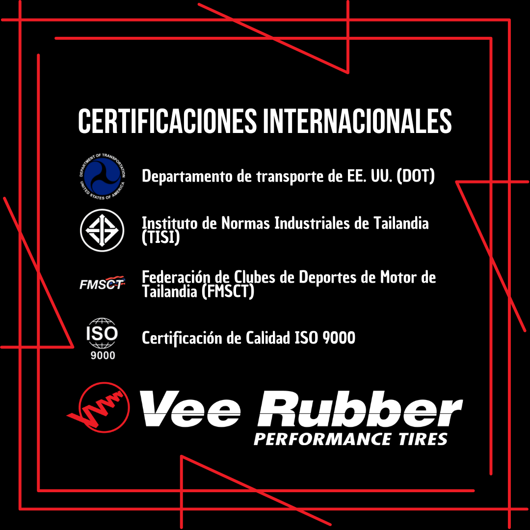 Foto 6 pulgar | Llanta Vee Rubber Cara Blanca Vrm-302 150/80b16 77h Uso Sin Cámara