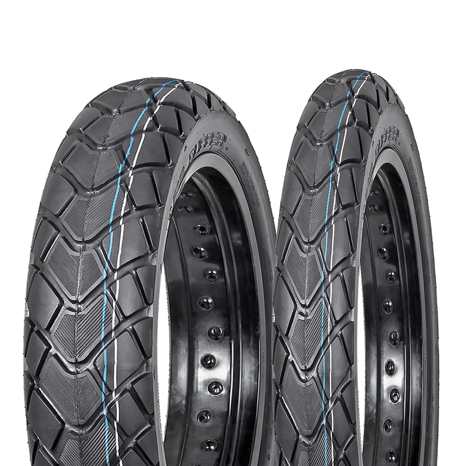 Llantas Vee Rubber Vrm-193 130/80-17 65h + 90/90-21 54h D/p Uso Sin Camara $2,312