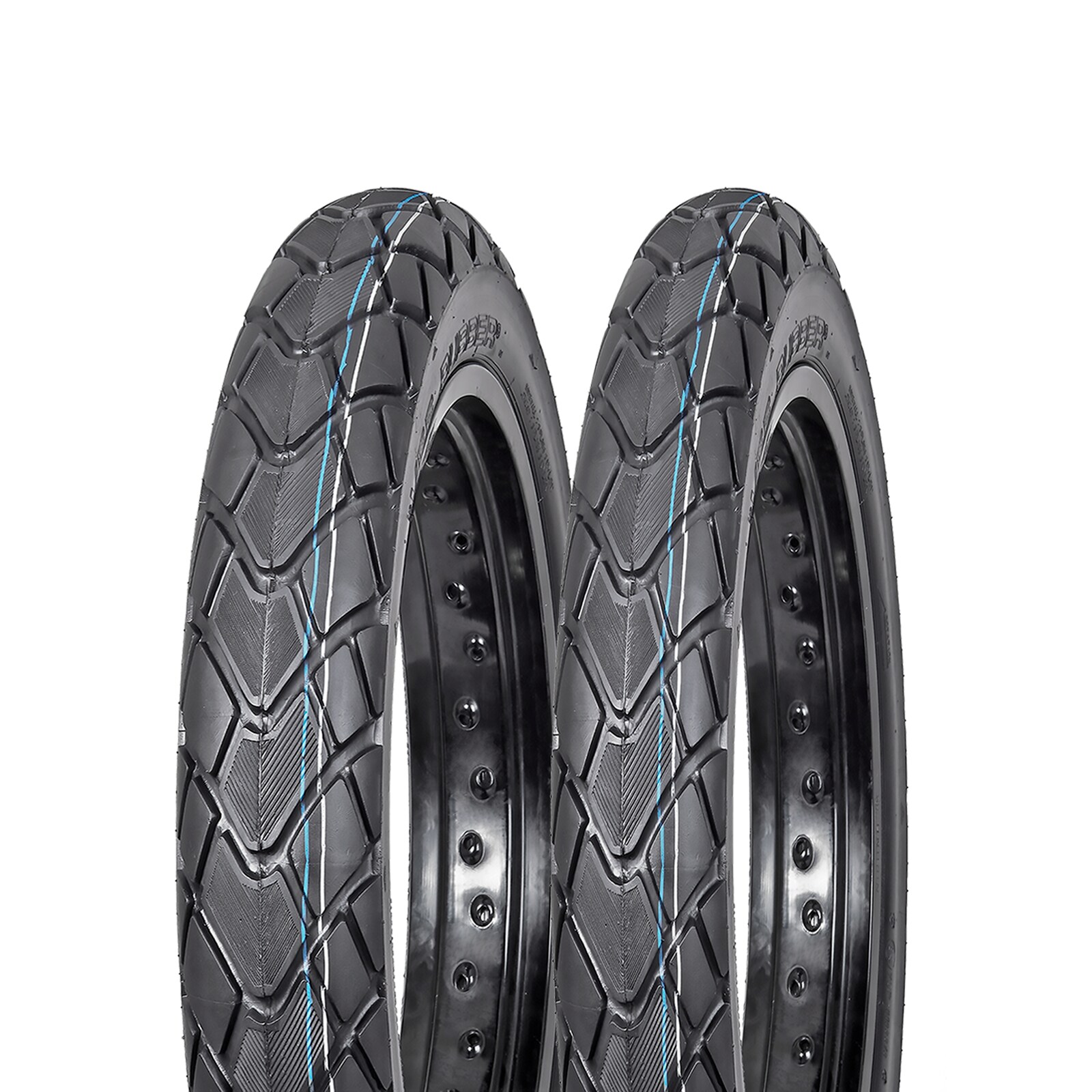 Llantas Vee Rubber Vrm-193 3.00-17 45p + 2.75-17 41p D/p Uso Con Camara $1,236