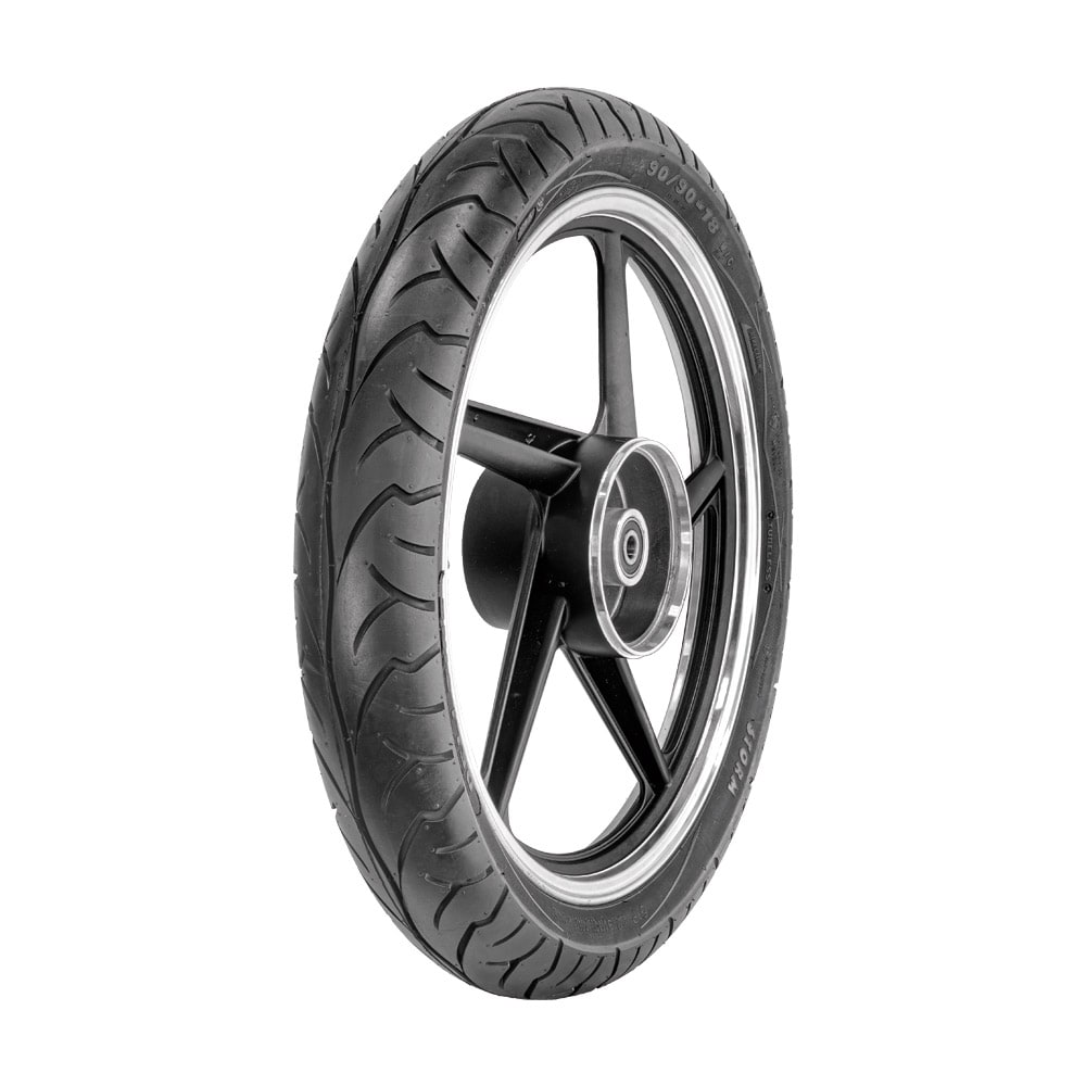 Llanta Urbana Delantera Deli Tire Storm 90/90-17 49p Tubeless $999
