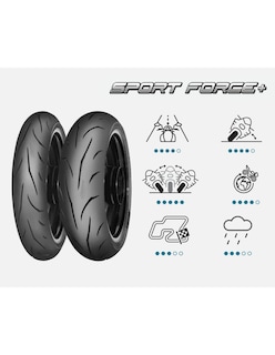 Foto 3 | Llanta Mitas Trasera 130/70-17 Tl 62h Sport Force +