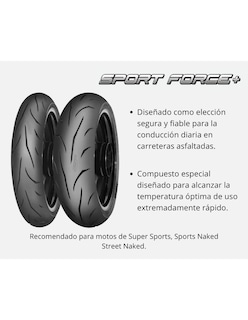 Foto 4 | Llanta Mitas Trasera 130/70-17 Tl 62h Sport Force +