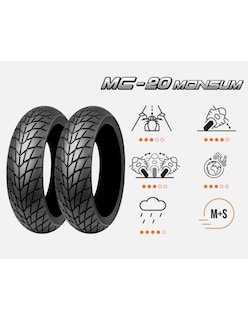 Foto 3 | Llanta Mitas Mc-20 Monsum 90/90-12 Tl 54j F/r