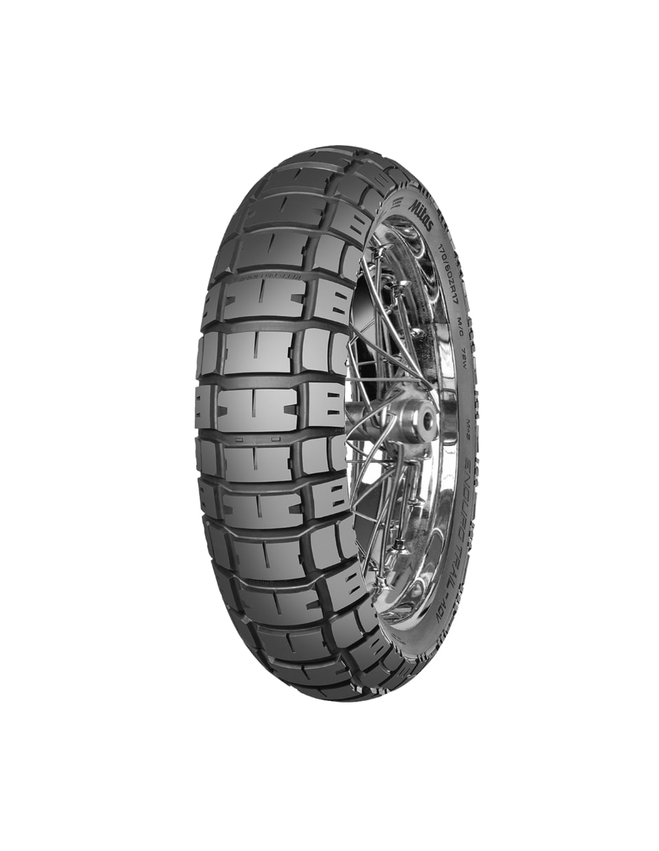 Llanta Mitas Trasera 170/60zr17 Tl/tt 72w Enduro Trail - Adv $5,904
