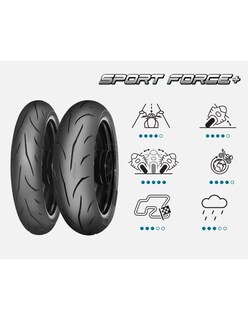 Foto 3 | Llanta Mitas Delantera 120/70zr17 Tl 58w Sport Force +