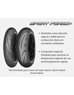 Foto 4 | Llanta Mitas Trasera 180/55zr17 Tl 73w Sport Force +