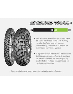 Foto 4 | Llanta Mitas Delantera 120/70b19 Tl/tt 60h Enduro Trail +