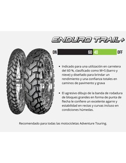 Foto 4 | Llanta Mitas Delantera 90/90-21 Tl/tt 54t Enduro Trail +