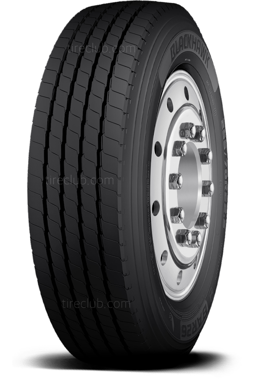 Foto 2 pulgar | Llanta Blackhawk Bar26 255/70r22.5 140/137m H